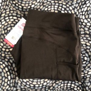 Pop fit piper black leggings xl nwt